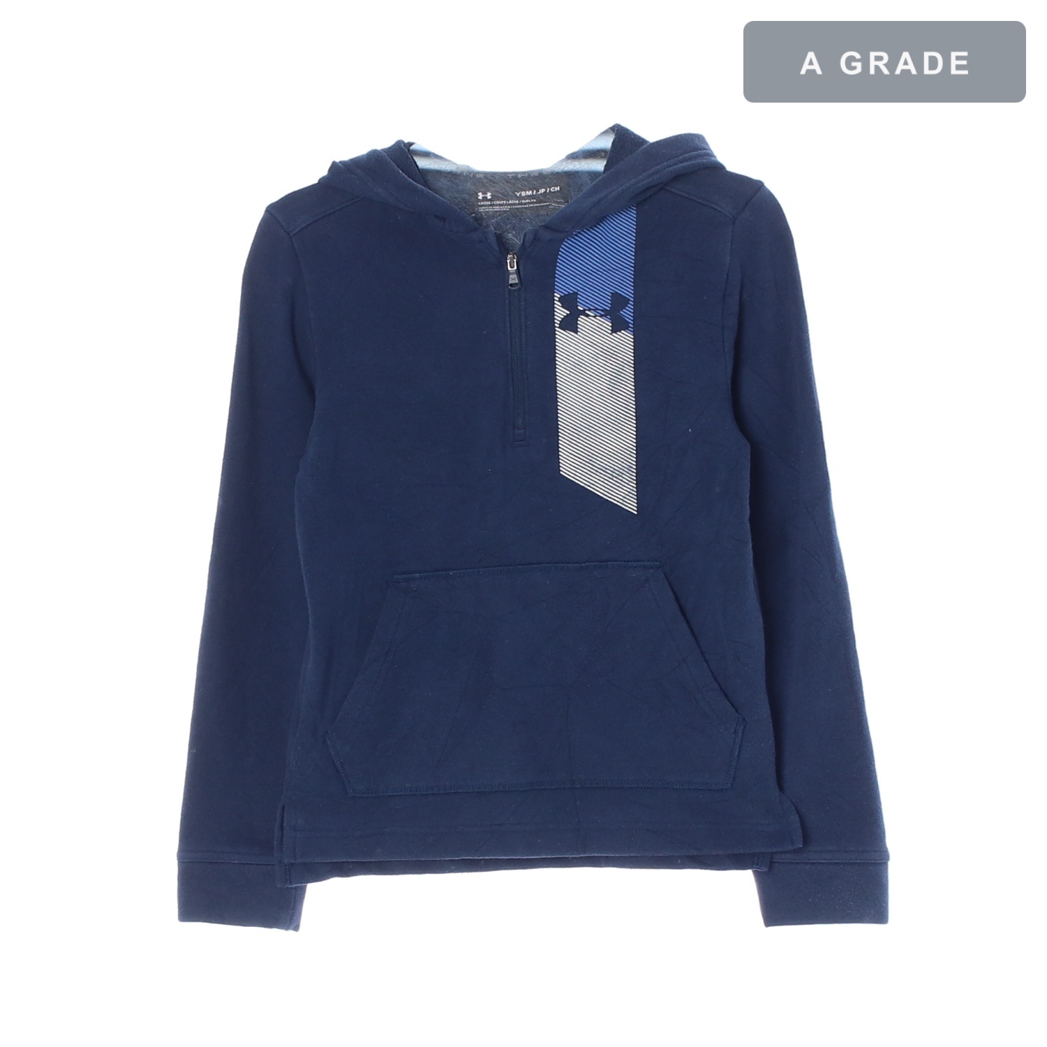 UNDER ARMOUR 언더아머 아카이브 퍼포먼스 하프집업 후드 스웻셔츠 KID-115