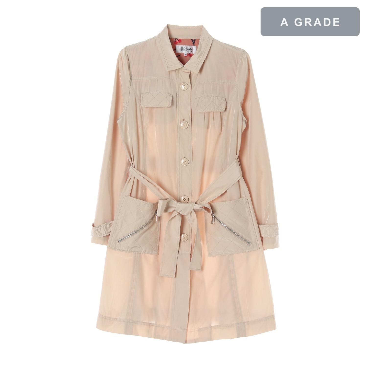 SONIA BY SONIA RYKIEL 소니아 바이 소니아리켈 발마칸 재킷 WOMAN-40