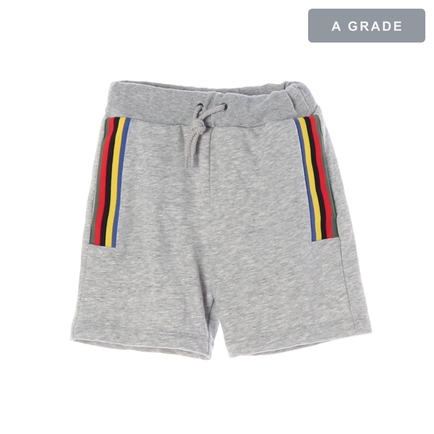 PAUL SMITH 폴스미스 멀티 스트라이프 그레이 1/2 스웨트 팬츠 KIDS-110