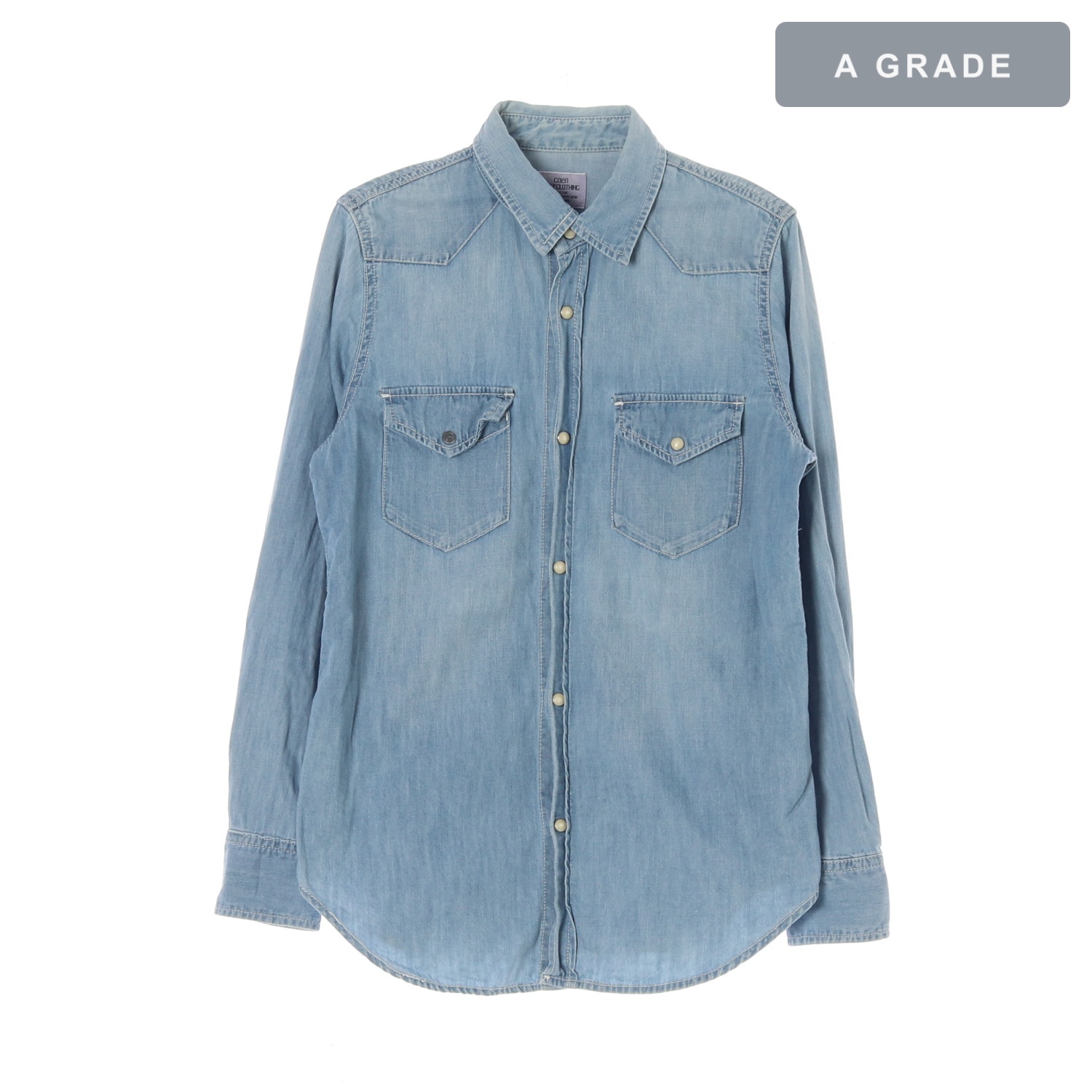 COEN DAILY CLOTHING 코엔 데님 웨스턴 셔츠 MAN-M