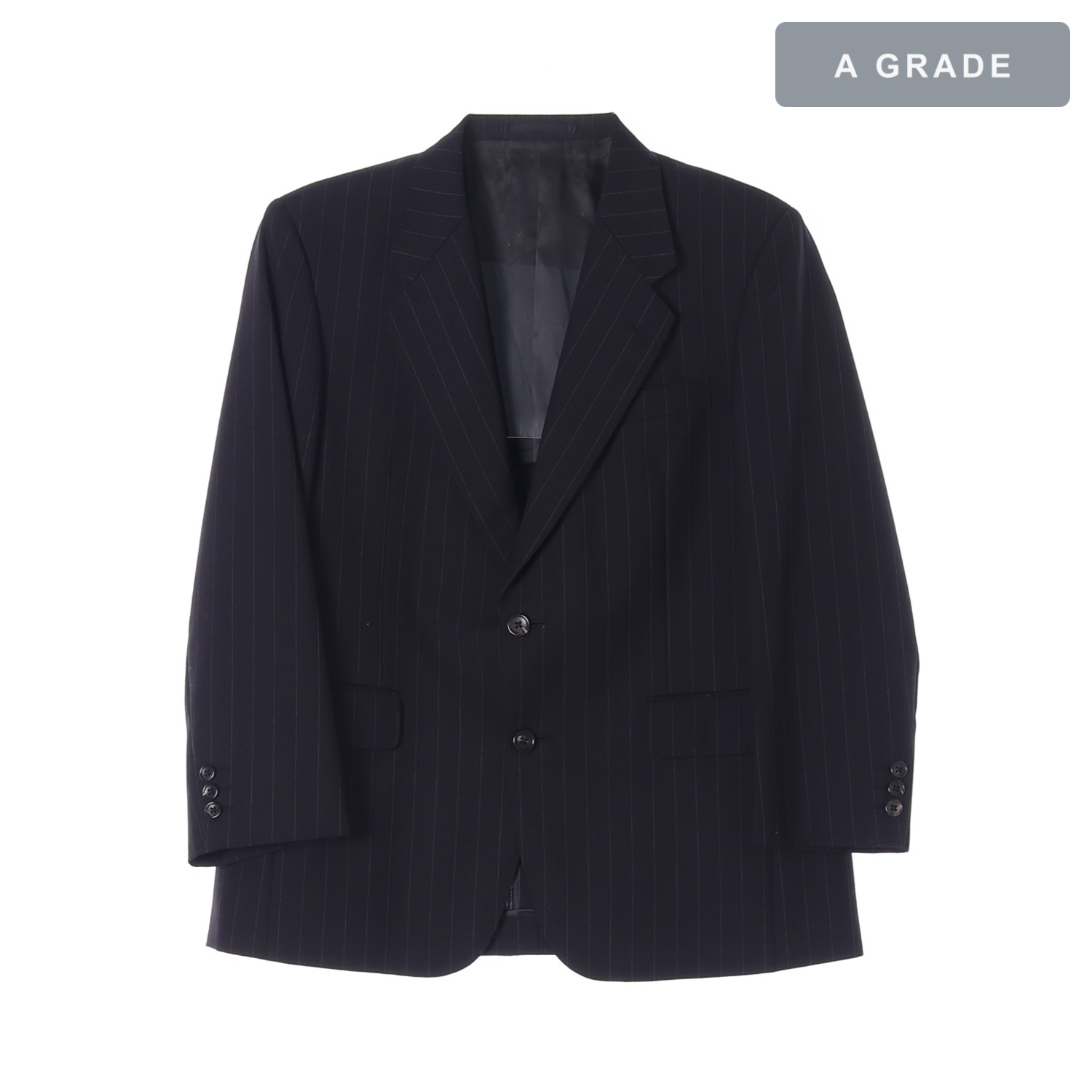 Ermenegildo Zegna 제냐 스트라이프 울 테일러드 블레이저 MAN-M