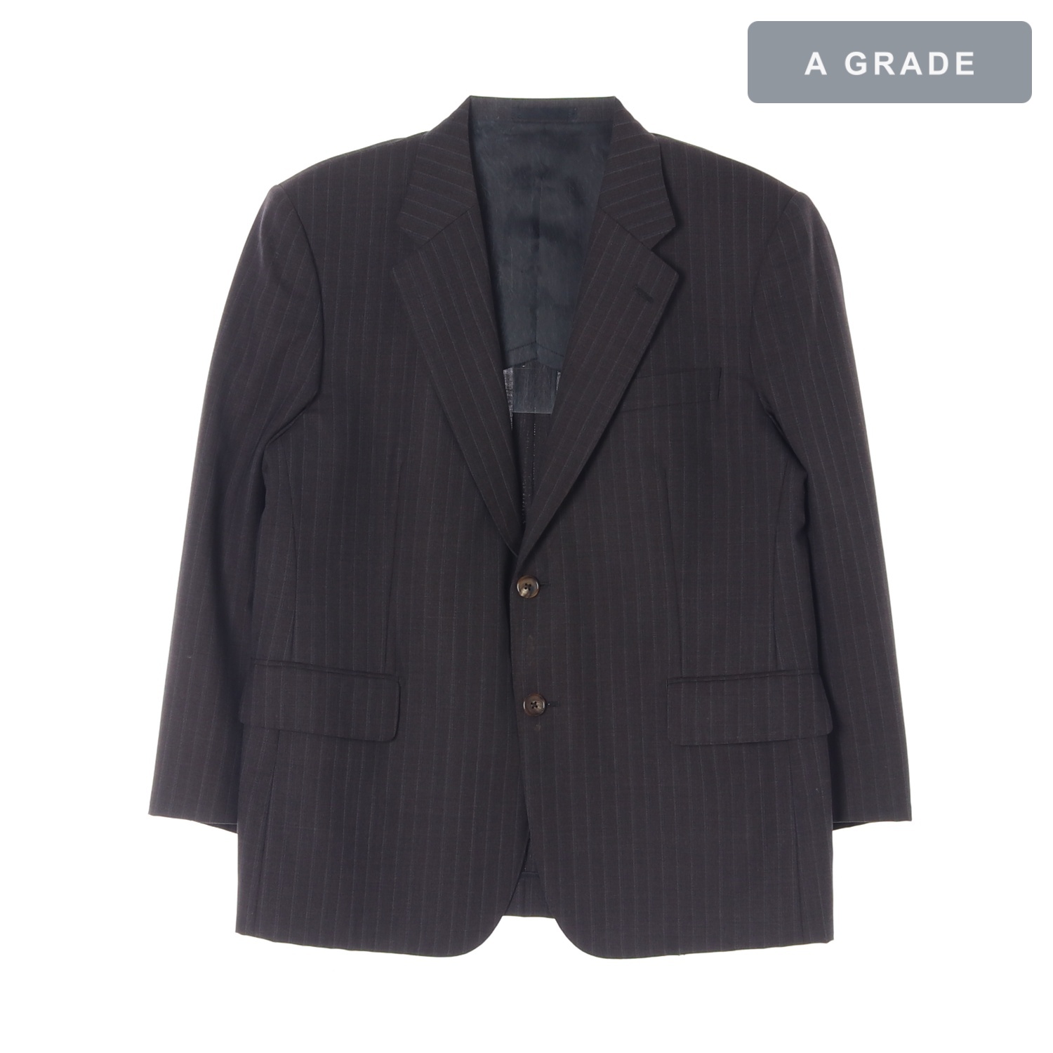 ERMENEGILDO ZEGNA 제냐 초크 스트라이프 울 블레이저 MAN-M