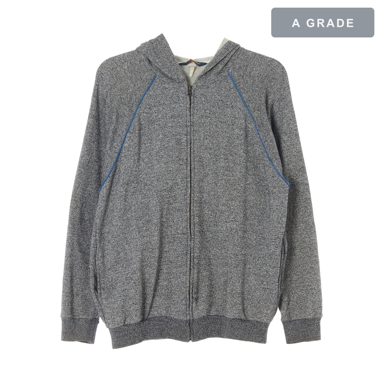 WOOLRICH 울리치 그레이 집업 후드 재킷 MAN-M