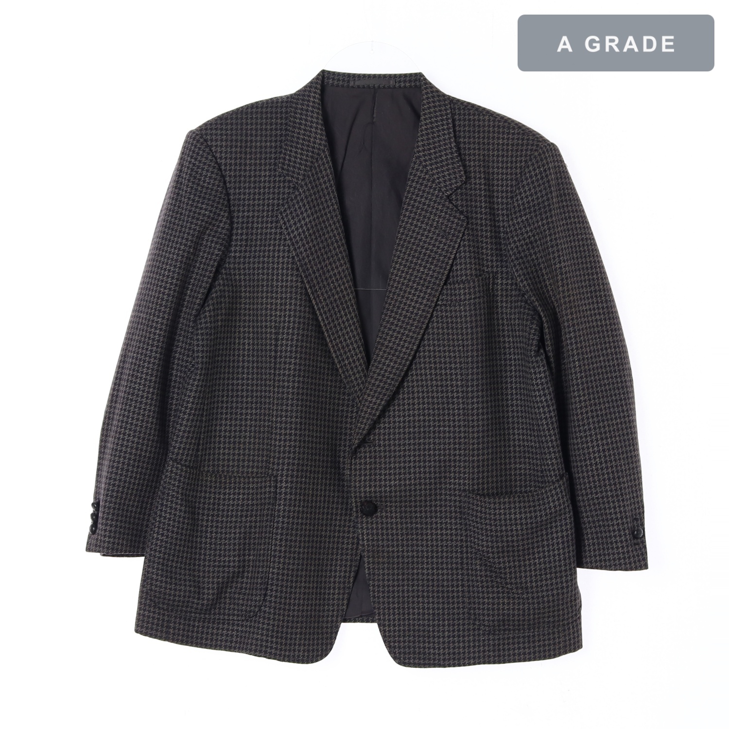 KARLLAGERFELD 칼라거펠트 하운드투스 싱글 브레스티드 재킷 MAN-XL