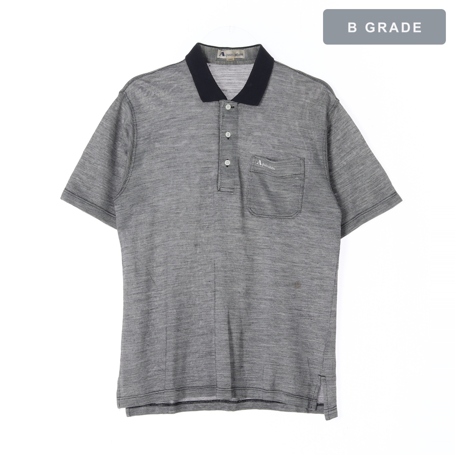 AQUASCUTUM 아쿠아스큐텀 포켓 반팔 폴로 셔츠 MAN-L