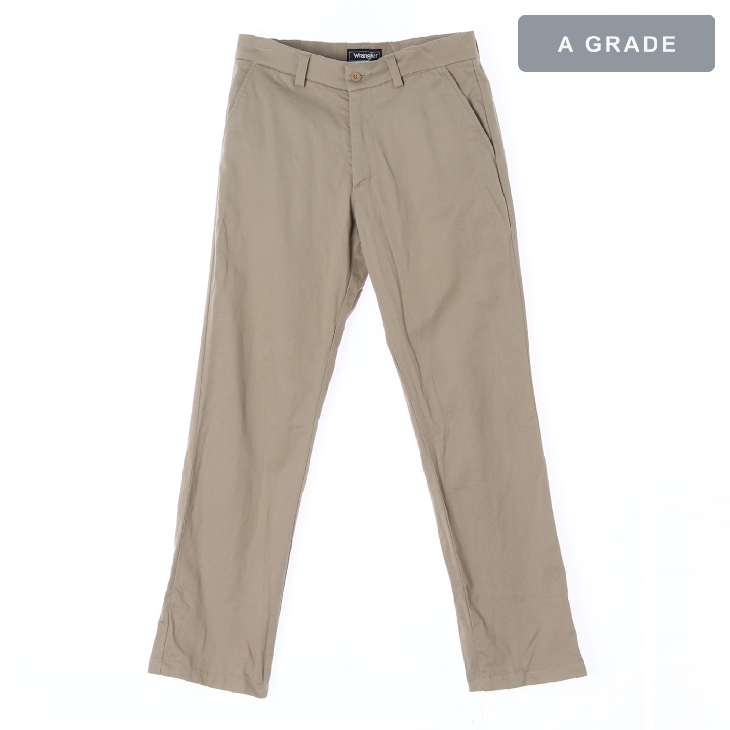 WRANGLER 랭글러 베이지 치노 코튼 팬츠 MAN-S