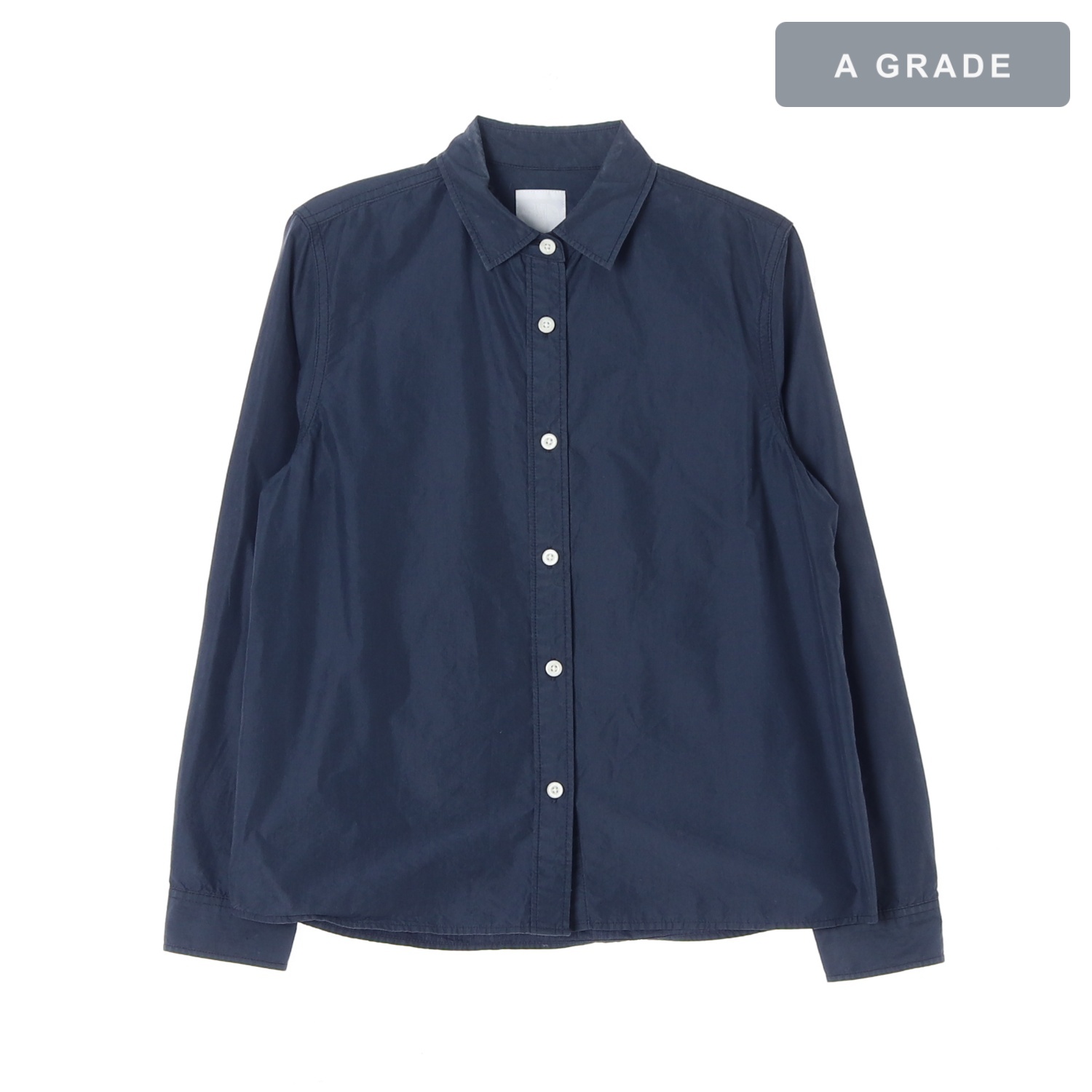 THE NORTH FACE 노스페이스 네이비 솔리드 드레스 셔츠 KIDS-150