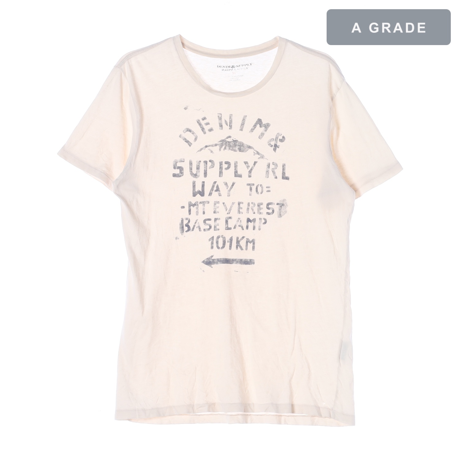 DENIM & SUPPLY 랄프로렌 에베레스트 빈티지 그래픽 티셔츠 WOMAN-M