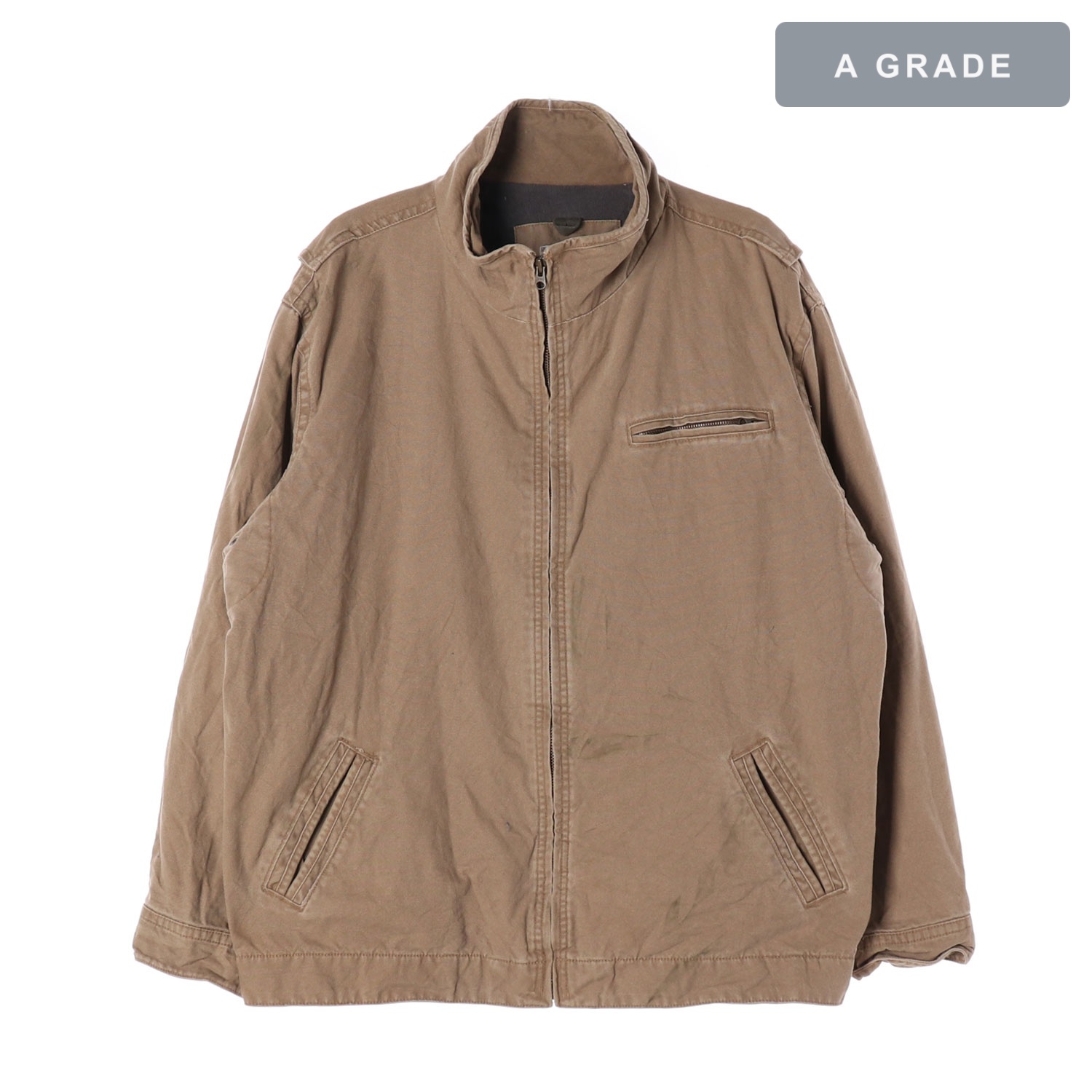 OLD NAVY 올드네이비 카키 브라운 워크 풀집업 점퍼 MAN-XXL
