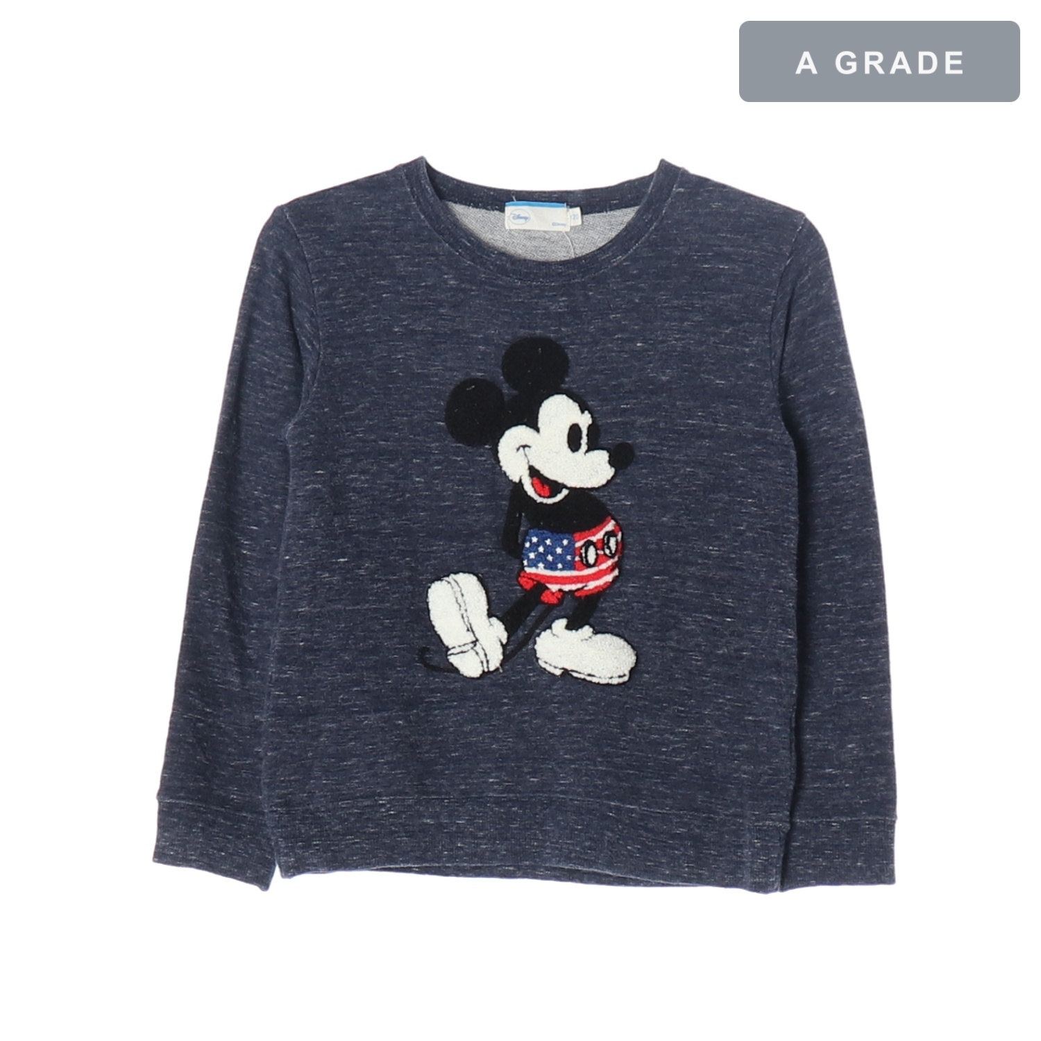 DISNEY 디즈니 빈티지 미키마우스 캐릭터 스웨트셔츠 KIDS-120