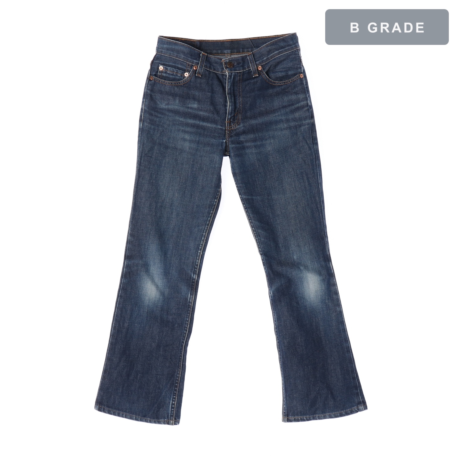LEVIS 리바이스 워싱 부츠컷 데님 팬츠 WOMAN-W25 L32