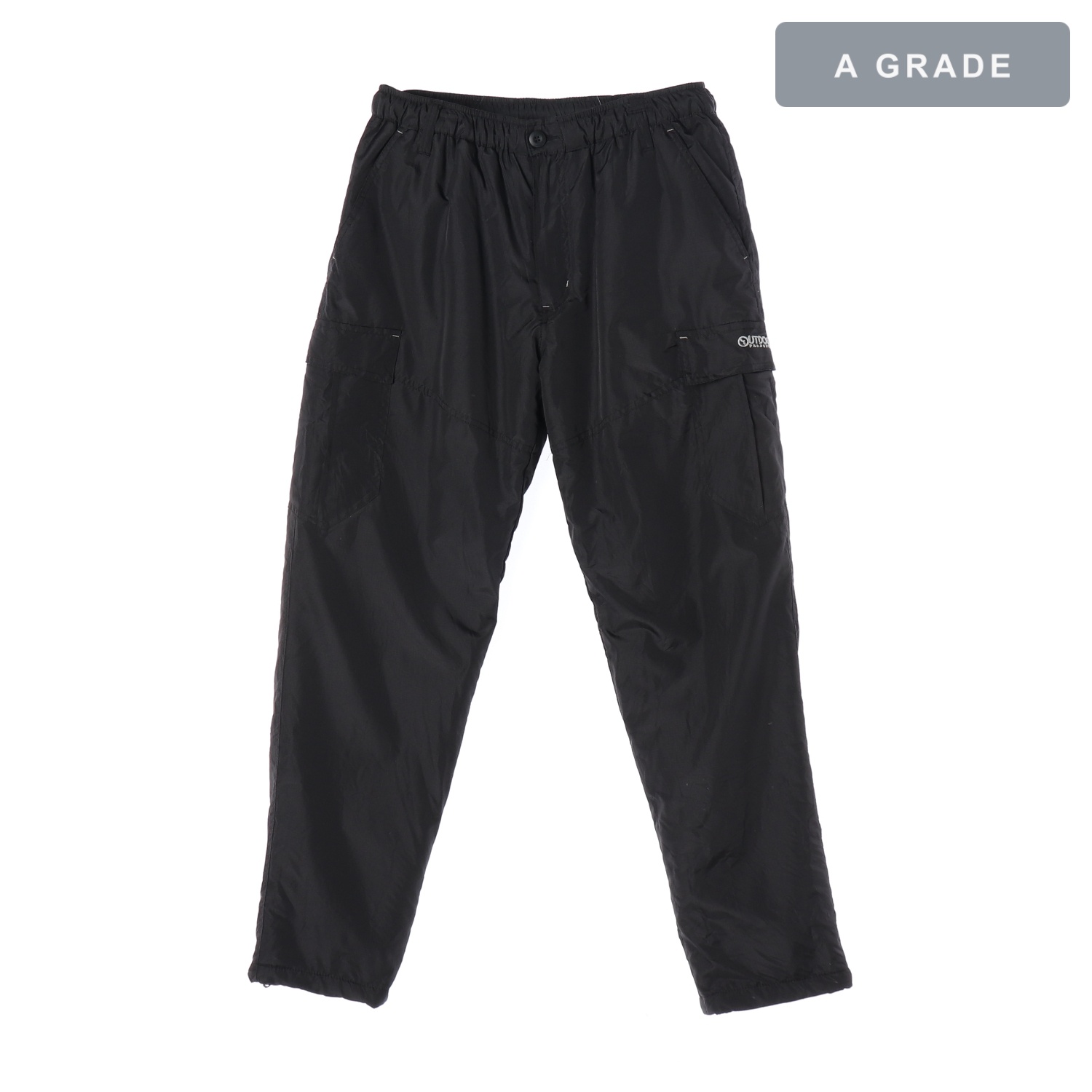 OUTDOOR PRODUCTS 아웃도어프로덕츠 블랙 배기 카고 팬츠 MAN-S
