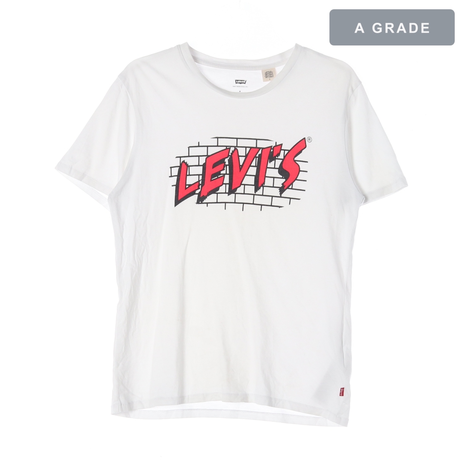 LEVI'S 리바이스 빅로고 프린트 코튼 티셔츠 MAN-M