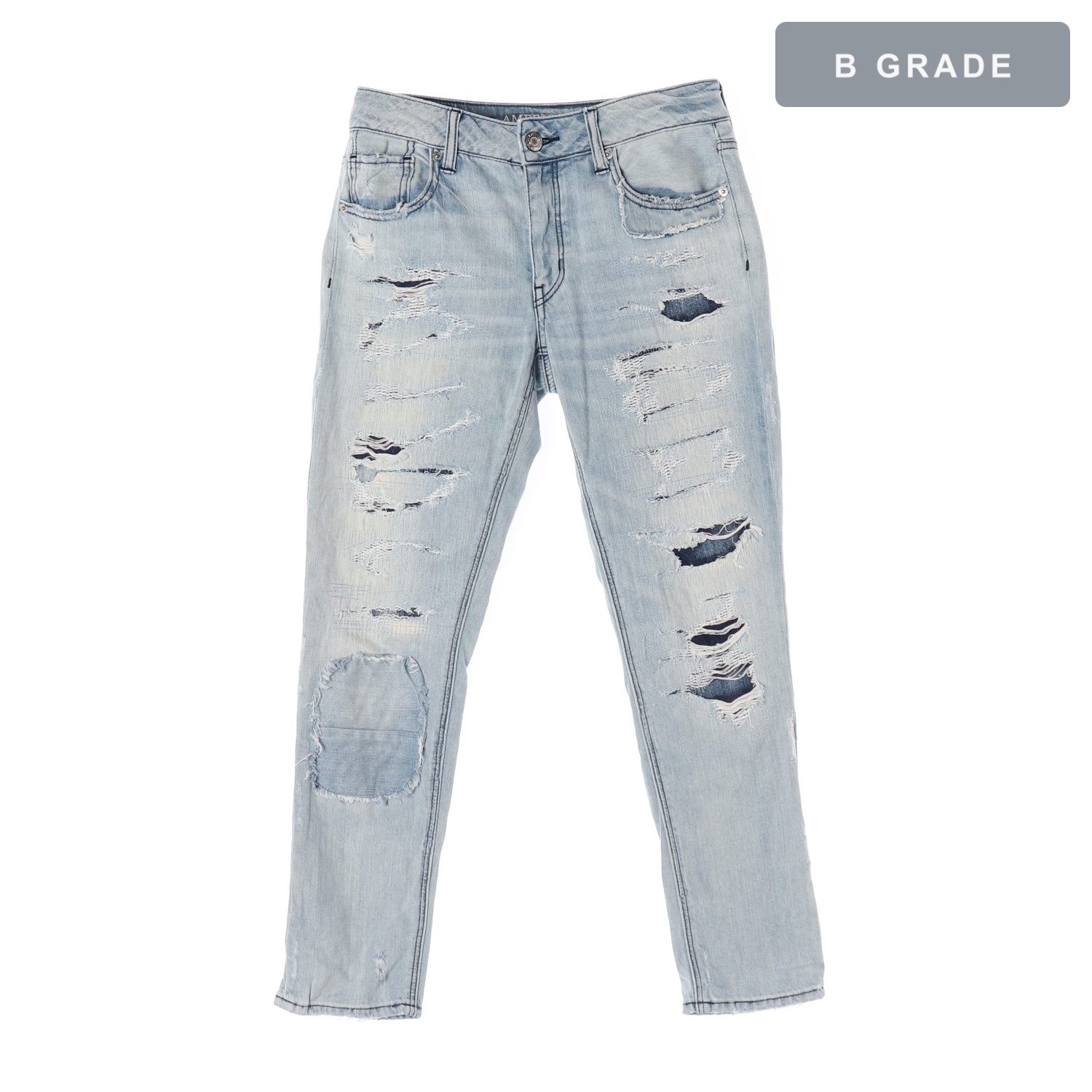 AMERICAN EAGLE 아메리칸이글 데미지 워싱 데님 팬츠 WOMAN-L