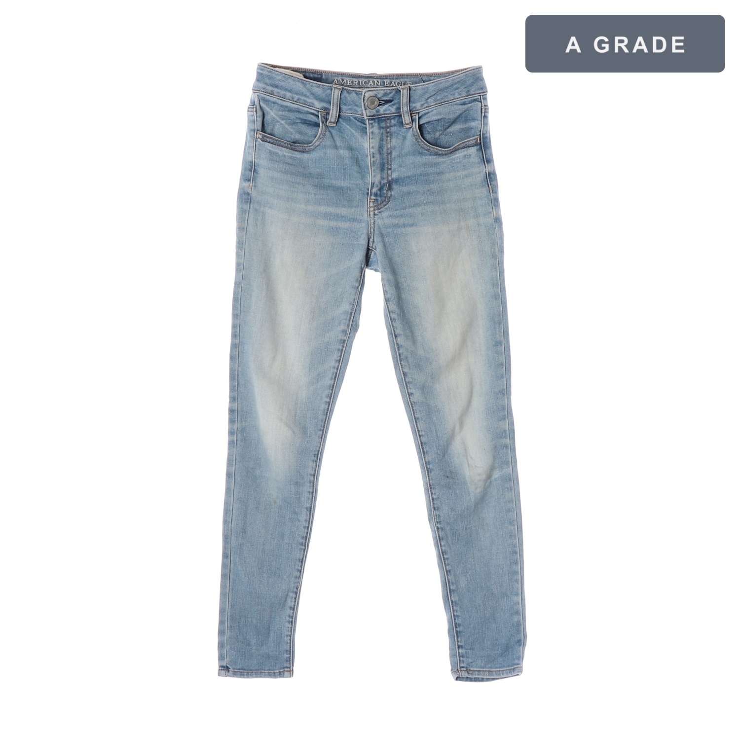 AMERICAN EAGLE 아메리칸이글 라이트워시 스키니 데님팬츠 WOMAN-M