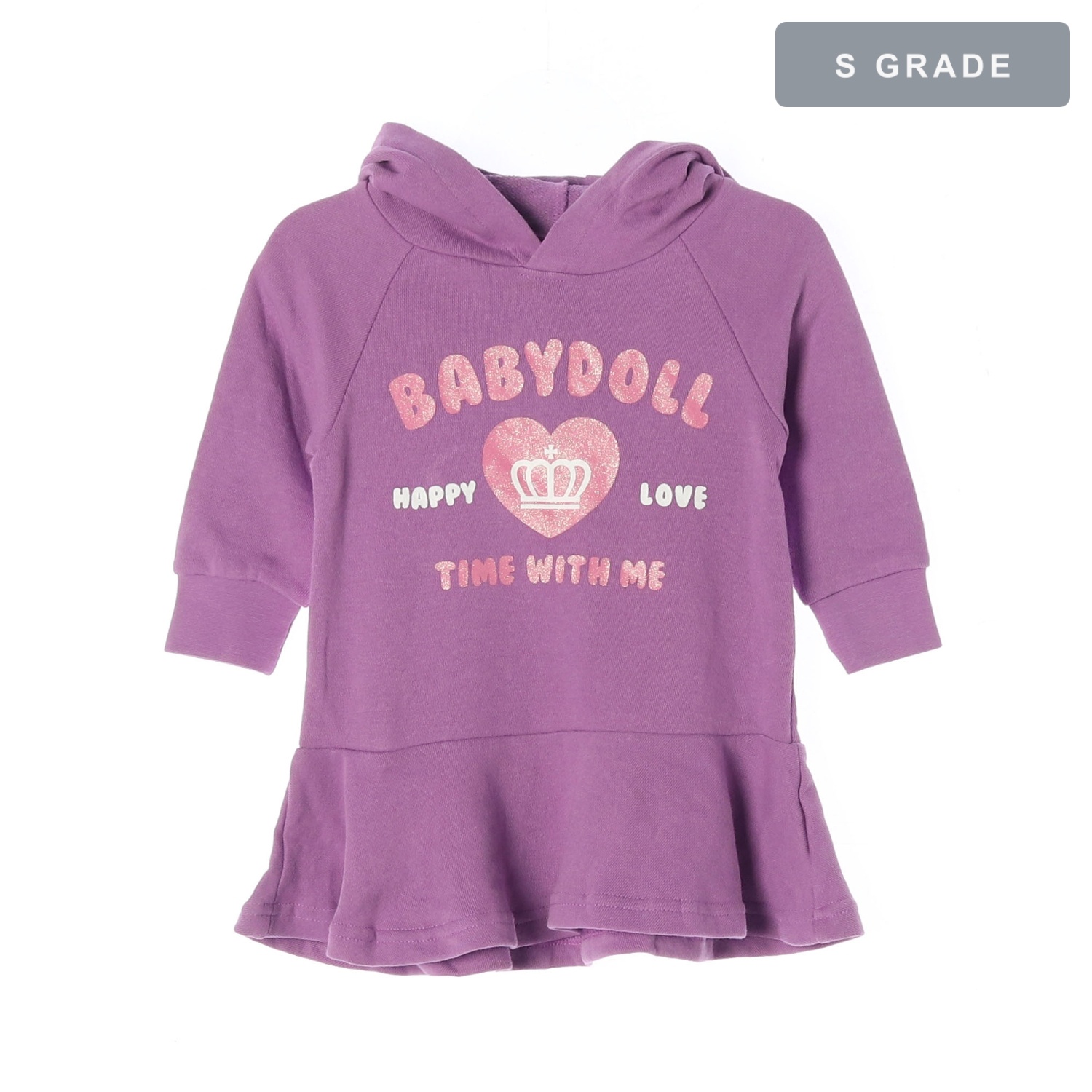 BABY DOLL 베이비돌 라벤더 후드 BABY DOLL 드레스 KIDS-80