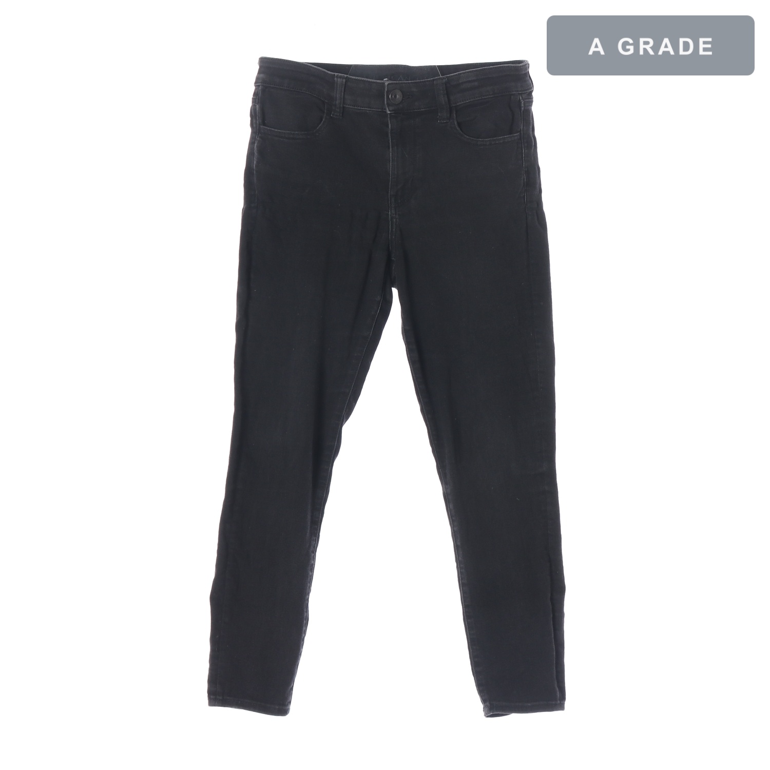 AMERICAN EAGLE 아메리칸이글 블랙 데님 팬츠 WOMAN-L