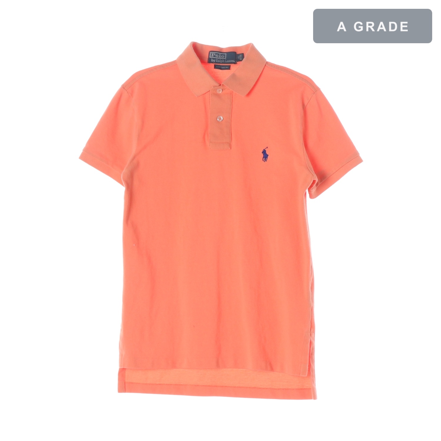 POLO RALPH LAUREN 폴로 랄프 로렌 코랄 커스텀핏 폴로셔츠 WOMAN-XS