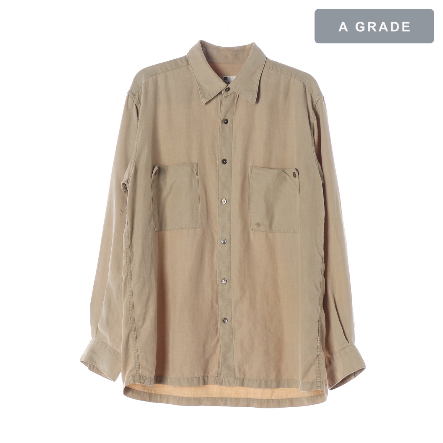 PIERRE BALMAIN 피에르발망 베이지 포켓 디테일 셔츠 MAN-M