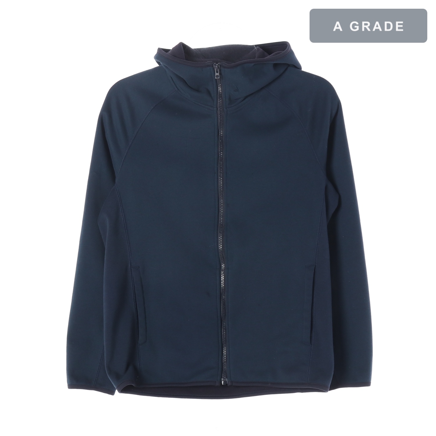 UNIQLO 유니클로 네이비 집업 후드 재킷 MAN-M