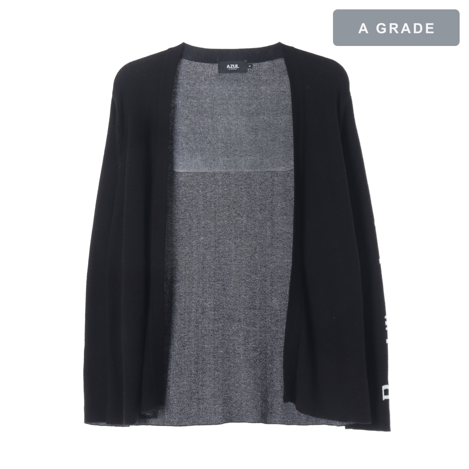 AZUL BY MOUSSY 아줄 블랙 니트 가디건 WOMAN-M