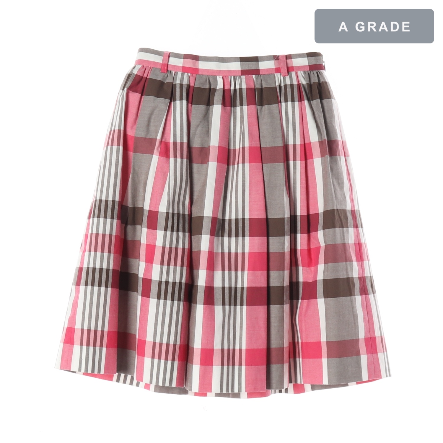 BLUE LABEL 블루라벨 체크 플리츠 스커트 WOMAN-36