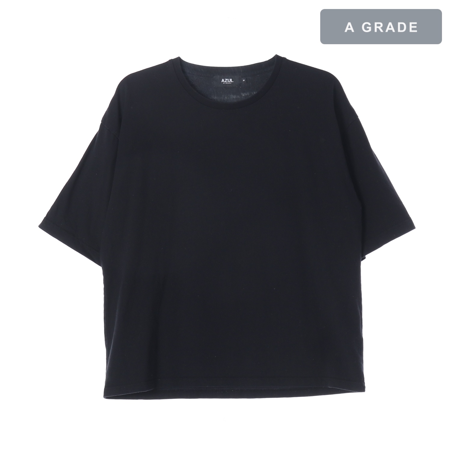 AZUL BY MOUSSY 아주르 블랙 캐주얼 티셔츠 WOMAN-M