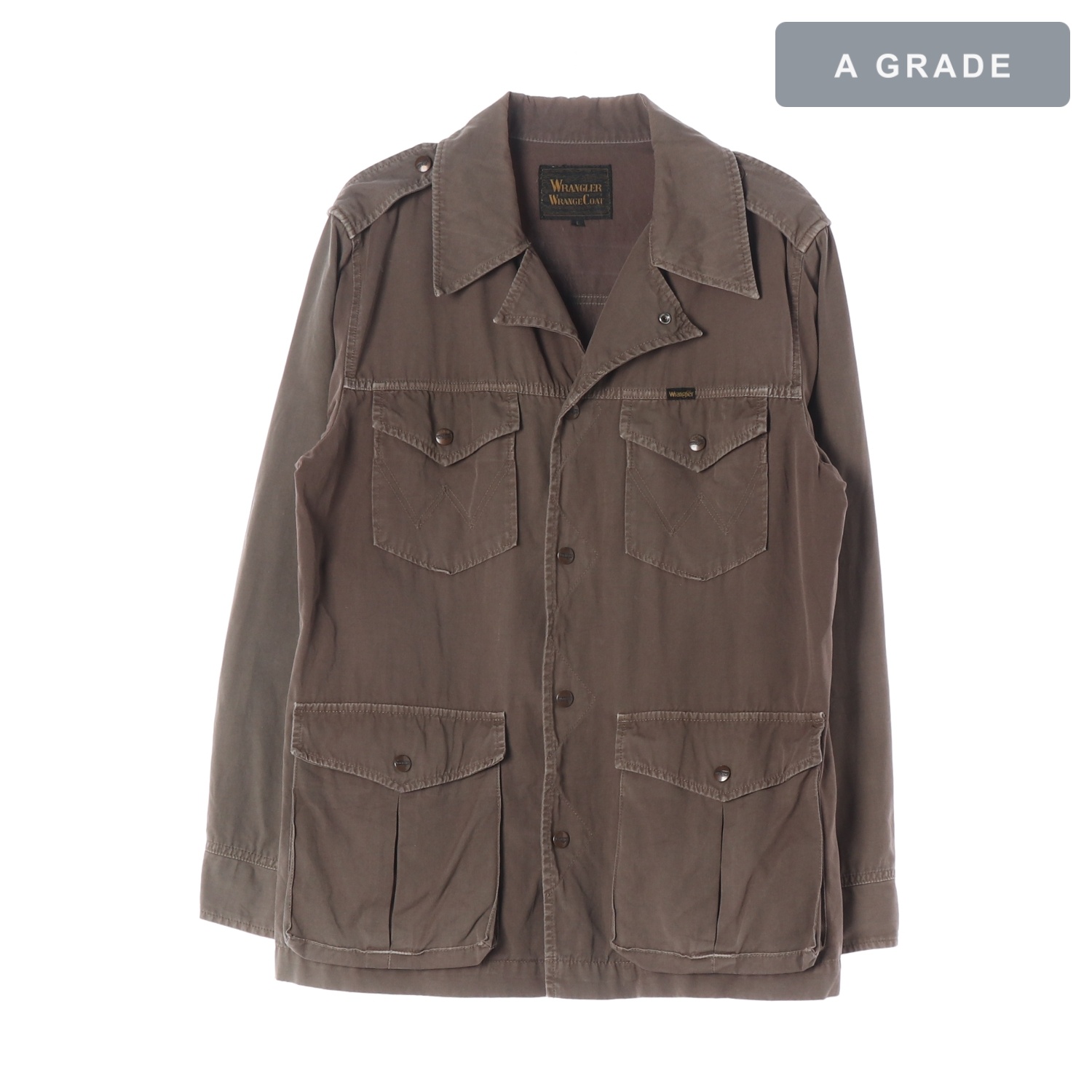 WRANGLER 랭글러 레인지코트 포켓 디테일 점퍼 MAN-L