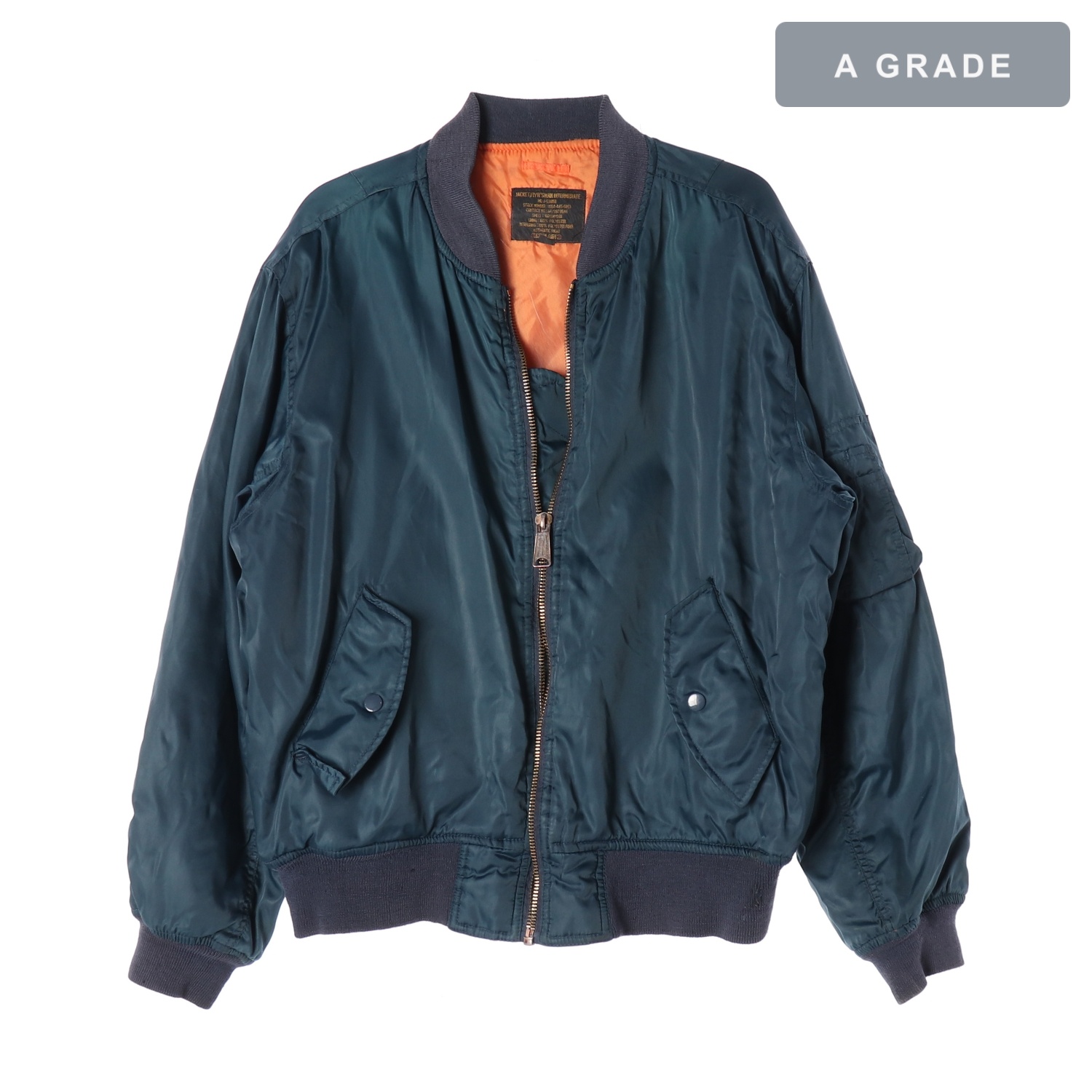 ALPHA INDUSTRIES 알파인더스트리 블루종 항공 점퍼 MAN-L