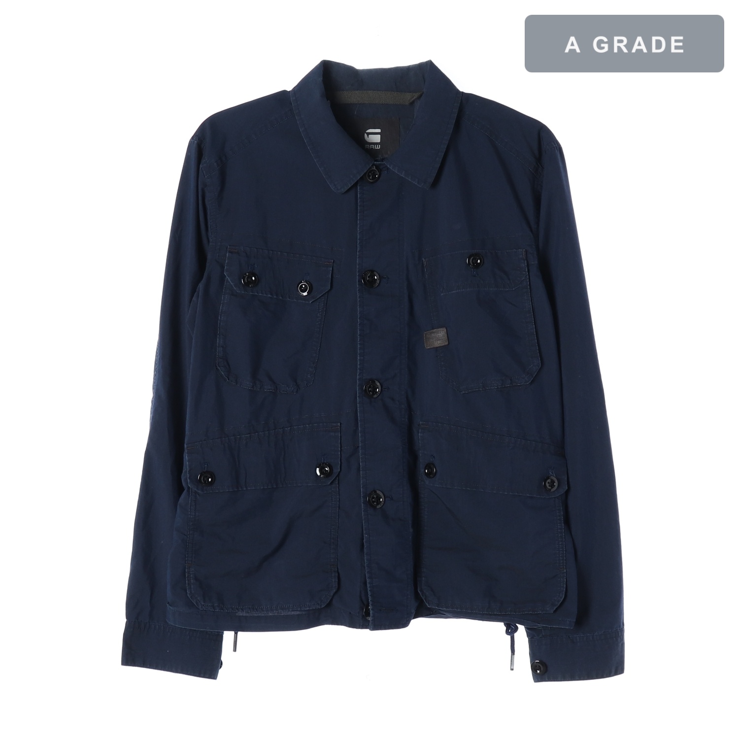 G-STAR RAW 지스타로우 네이비 포켓 디테일 야상 점퍼 MAN-S