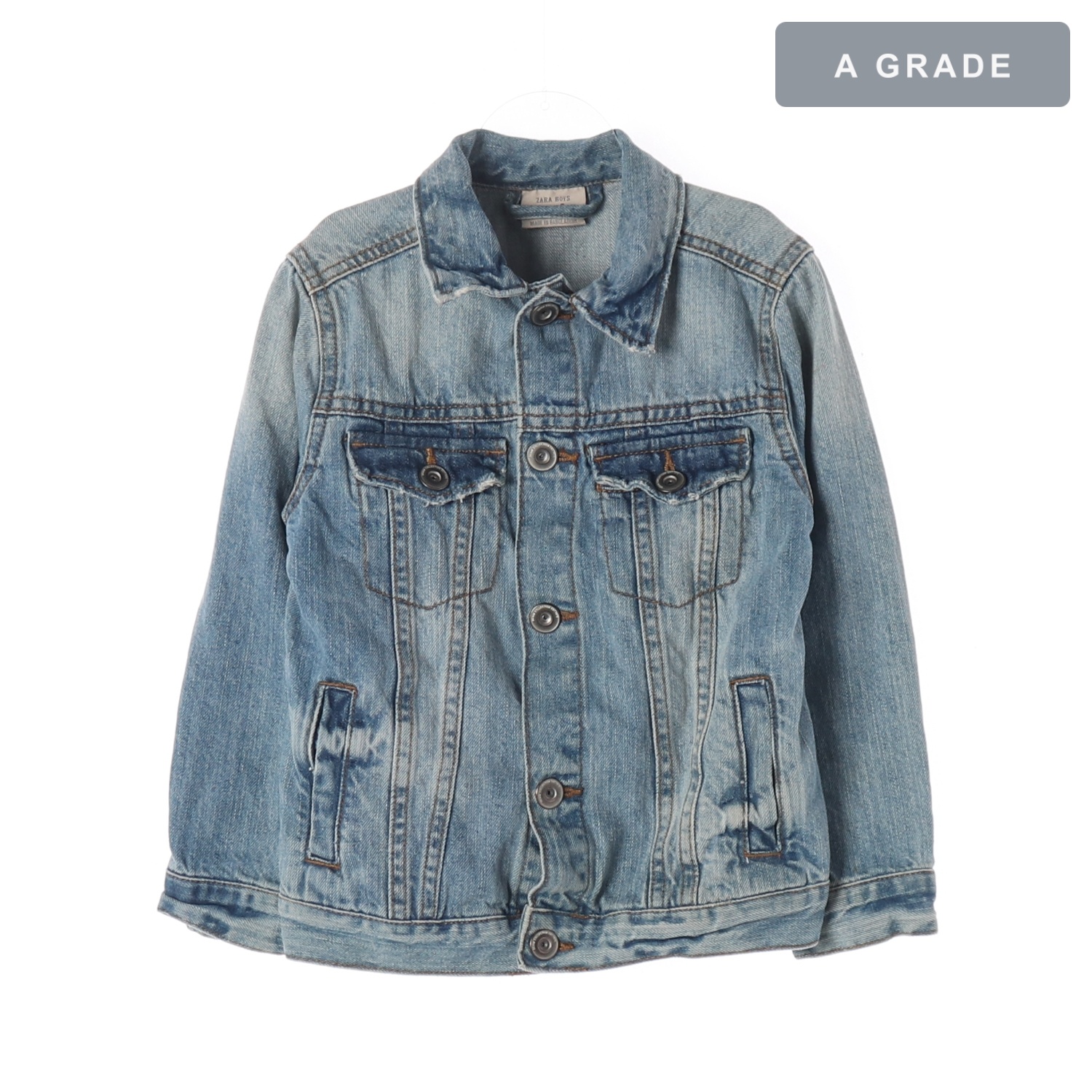 ZARA 자라 데님 재킷 KIDS-110