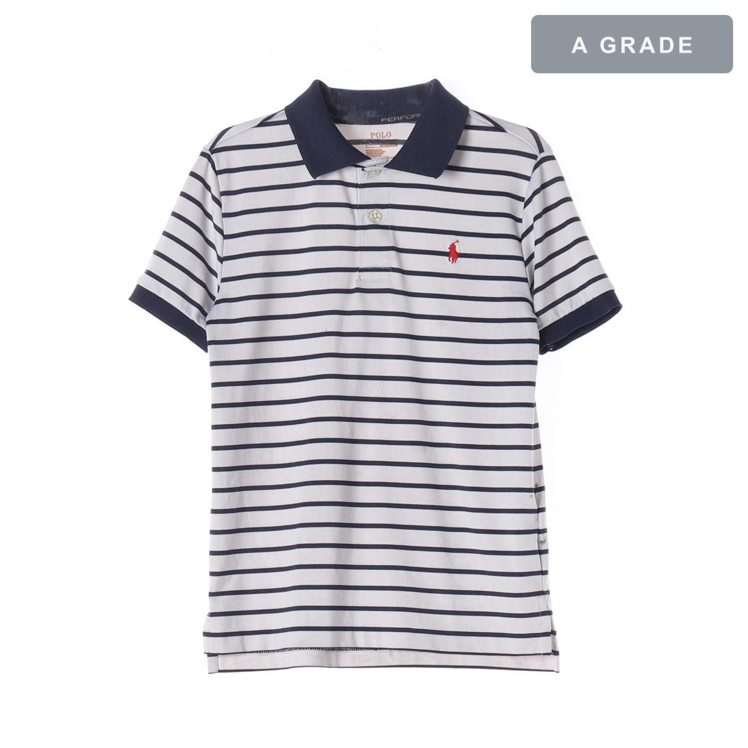 POLO 폴로 스트라이프 반팔 폴로셔츠 KIDS-130